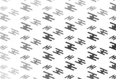 Açık Gümüş, tekrarlanan çubuklarla gri vektör şablonu.