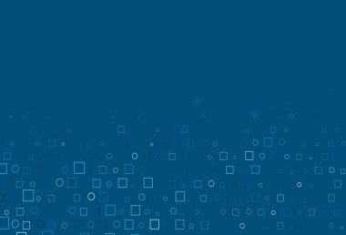 Dairesel ve dikdörtgenli hafif BLUE vektör arkaplanı.