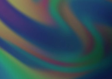 Parlak renkli arkaplan ve gradyan. Soyut bulanık şekilli vektör illüstrasyonu. 