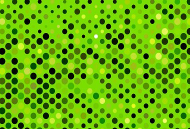 Kabarcıklı koyu yeşil vektör arkaplanı.