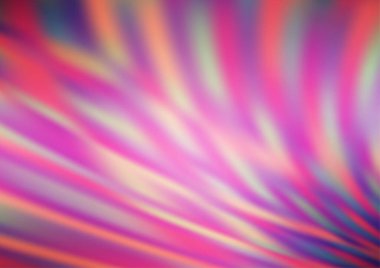 Parlak renkli arkaplan ve gradyan. Soyut bulanık şekilli vektör illüstrasyonu. 