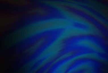 Koyu mavi vektör parlak soyut arkaplan.