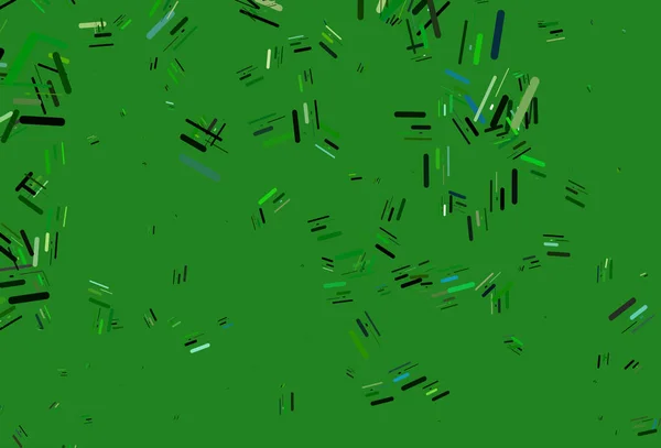 Светло Зеленый Векторный Отскок Длинными Линиями — стоковый вектор