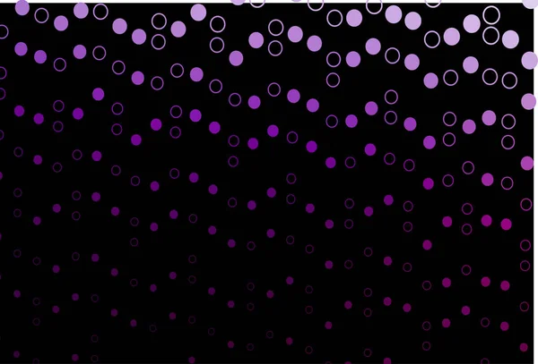 Diseño Vectorial Púrpura Oscuro Con Formas Círculo — Archivo Imágenes Vectoriales