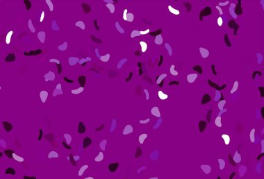 Soyut şekilli hafif Mor vektör arkaplanı.