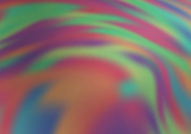 Parlak renkli arkaplan ve gradyan. Soyut bulanık şekilli vektör illüstrasyonu. 