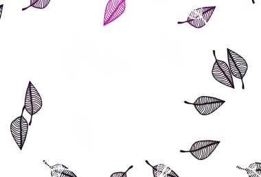 Açık Pembe vektör el boyama şablonu.