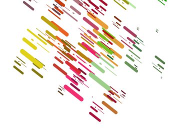 Açık Çokrenkli, düz çizgileri olan Gökkuşağı vektör arkaplanı.