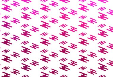 Düz çizgileri olan Açık Pembe vektör düzeni.