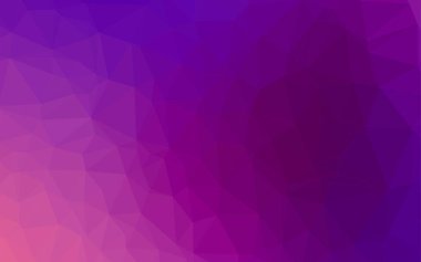 Üçgenler parlak ton renkleriyle yüzeye çıkar. Belirsiz soyut çizimler ve gradyan. İşiniz için yepyeni bir tasarım.  