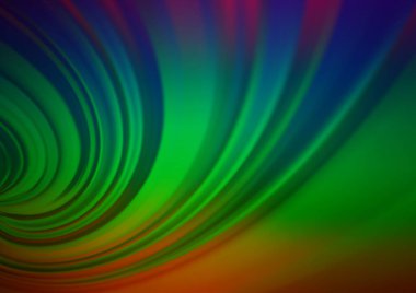 Parlak renkli arkaplan ve gradyan. Soyut bulanık şekilli vektör illüstrasyonu. 