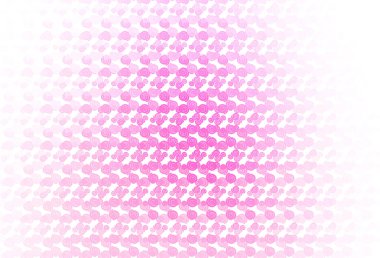 Bükülmüş kurdeleli açık pembe vektör arkaplanı.