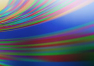 Parlak renkli arkaplan ve gradyan. Soyut bulanık şekilli vektör illüstrasyonu. 