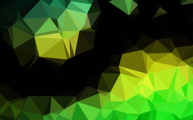 yeşil çokgen mozaik arkaplan