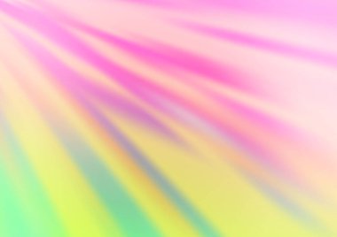 Parlak renkli arkaplan ve gradyan. Soyut bulanık şekilli vektör illüstrasyonu. 