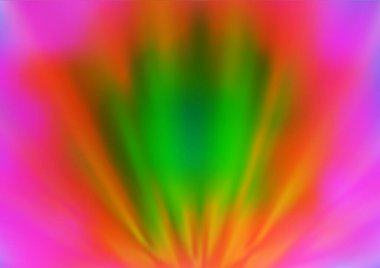 Parlak renkli arkaplan ve gradyan. Soyut bulanık şekilli vektör illüstrasyonu. 