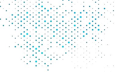 Noktalı beyaz vektör arkaplanı. Soyut çemberlerin oluşturduğu bir resim. 