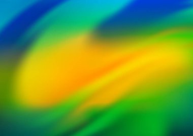 Parlak renkli arkaplan ve gradyan. Soyut bulanık şekilli vektör illüstrasyonu. 