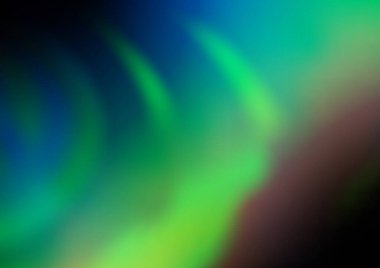 Parlak renkli arkaplan ve gradyan. Soyut bulanık şekilli vektör illüstrasyonu. 