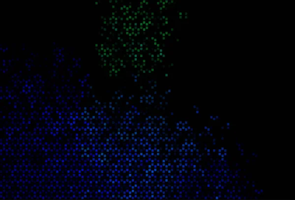 Koyu Mavi Dikdörtgen Biçiminde Yeşil Vektör Dokusu — Stok Vektör