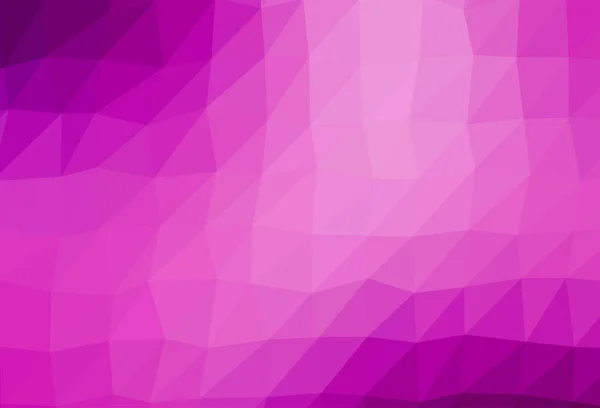 Fond Polygonal Vecteur Violet Clair — Image vectorielle