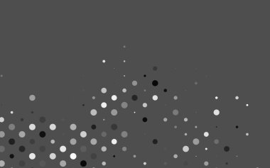 Noktalı vektör arkaplanı. Soyut çemberlerin oluşturduğu bir resim