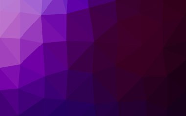 Üçgenler parlak ton renkleriyle yüzeye çıkar. Belirsiz soyut çizimler ve gradyan. İşiniz için yepyeni bir tasarım.  