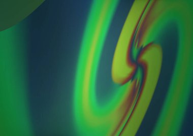 Parlak ton renklerinde bulanık kıvrımlar, eğimli belirsiz soyut çizimler. İşiniz için yepyeni bir tasarım. 