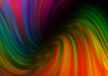 Parlak ton renklerinde bulanık kıvrımlar, eğimli belirsiz soyut çizimler. İşiniz için yepyeni bir tasarım. 