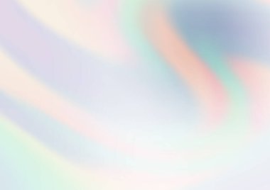 Parlak renkli arkaplan ve gradyan. Soyut bulanık şekilli vektör illüstrasyonu. 