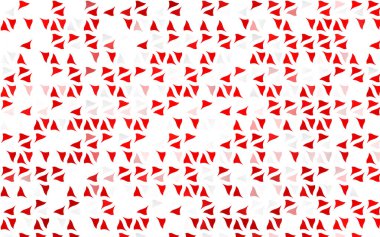 Üçgenler parlak ton renkleriyle yüzeye çıkar. Belirsiz soyut çizimler ve gradyan. İşiniz için yepyeni bir tasarım.  