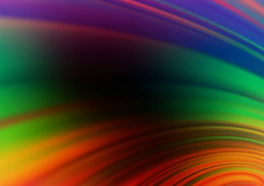 Parlak renkli arkaplan ve gradyan. Soyut bulanık şekilli vektör illüstrasyonu. 