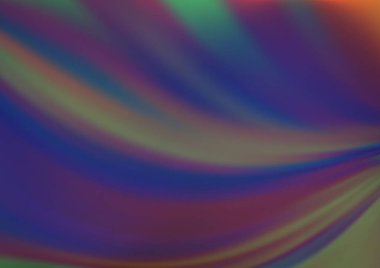 Parlak renkli arkaplan ve gradyan. Soyut bulanık şekilli vektör illüstrasyonu. 