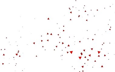 Üçgenler parlak ton renkleriyle yüzeye çıkar. Belirsiz soyut çizimler ve gradyan. İşiniz için yepyeni bir tasarım.  