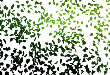 Memphis şekilli hafif turuncu vektör şablonu.