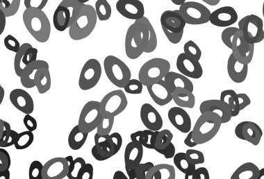 Koyu Gümüş, diskleri olan gri vektör dokusu.