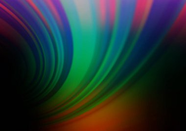 Parlak renkli arkaplan ve gradyan. Soyut bulanık şekilli vektör illüstrasyonu. 