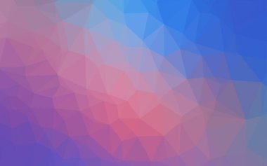 çokgen biçiminde soyut vektör deseni 