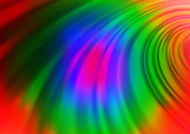 Parlak renkli arkaplan ve gradyan. Soyut bulanık şekilli vektör illüstrasyonu. 