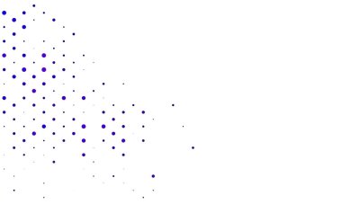 Noktalı beyaz vektör arkaplanı. Soyut çemberlerin oluşturduğu bir resim. 