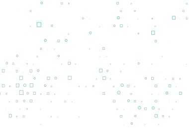 Dairesel ve dikdörtgenli hafif BLUE vektör arkaplanı.