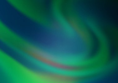 Parlak renkli arkaplan ve gradyan. Soyut bulanık şekilli vektör illüstrasyonu. 