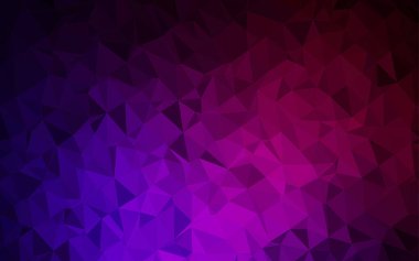 çokgen biçiminde soyut vektör deseni 