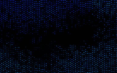 Noktalı siyah vektör arkaplanı. Soyut çemberlerin oluşturduğu bir resim. 