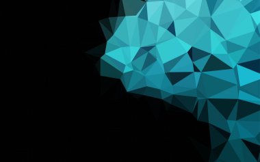 Soyut çokgen arkaplan. Vektör illüstrasyonu