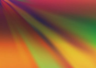 Parlak renkli arkaplan ve gradyan. Soyut bulanık şekilli vektör illüstrasyonu. 