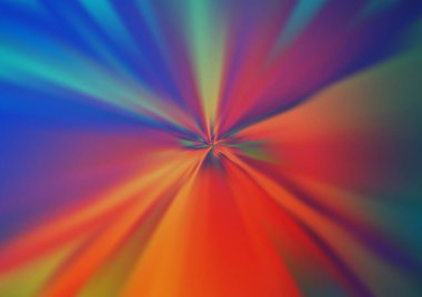 Parlak renkli arkaplan ve gradyan. Soyut bulanık şekilli vektör illüstrasyonu. 