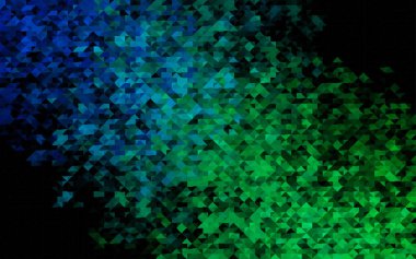 Renkli soyut çizim ve gradyan. Yepyeni tasarım 