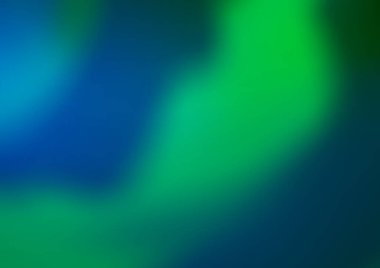 Parlak renkli arkaplan ve gradyan. Soyut bulanık şekilli vektör illüstrasyonu. 