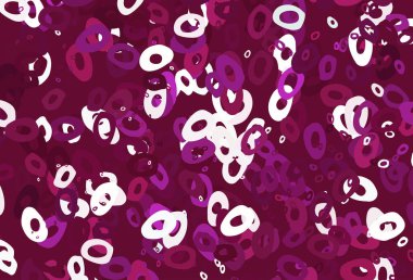 Noktalı açık pembe vektör arkaplanı.